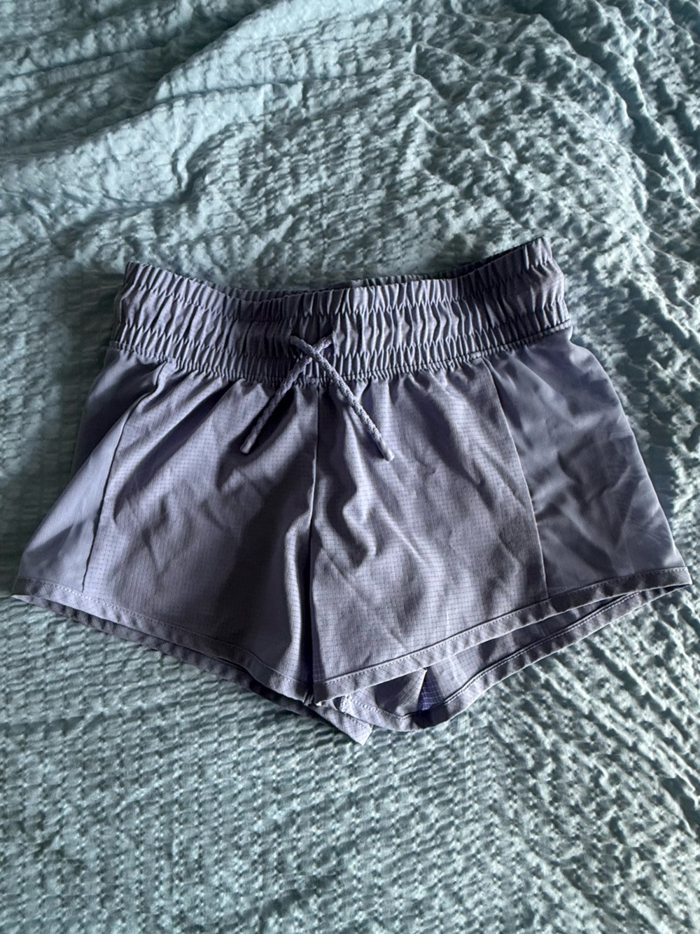 NWOT Youth all in motion Lavender Girls' Athletic Shorts SIZE 8